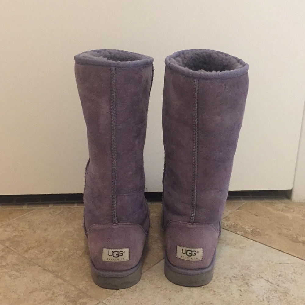 Purple Ugg boots